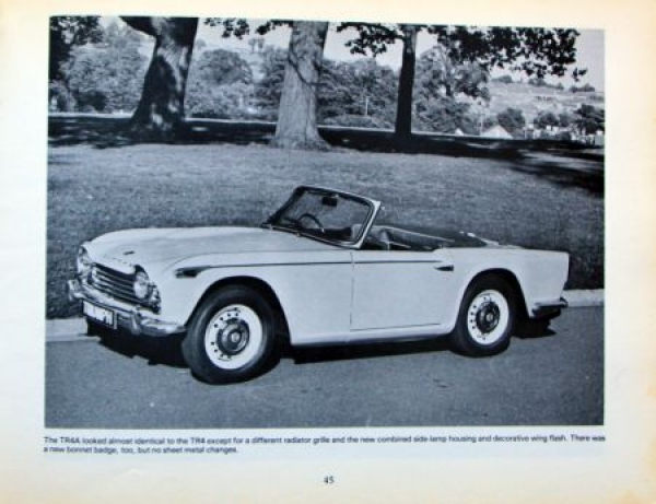 Robson "The Triumph TRs" Triumph History 1977 (6998)